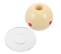 PENIKOKO Outil D'entraînement la Visée au Billard Boule en Résine 16 Mm, Aide à L'amélioration des Coups pour Joueurs Amateurs, Accessoire Pratique pour Entraînement Snooker à Domicile