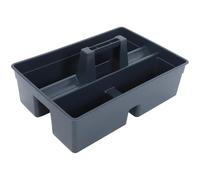 PENIKOKO Panier de Rangement en Plastique Poignée, Petit Modèle Portable pour Organisation et Nettoyage, Bac Multifonction pour Articles Ménagers, Organisateur Pratique pour Usage