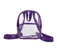 PENIKOKO Paquet à Dos Transparent Mini En Pvc Léger Pour Garçon Et Filles Garçon Fille, Plusieurs Compartiments, Pour L'école, Les Voyages Activités De Plein Air