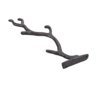 PENIKOKO Patère Murale en Fonte Style Branche D'arbre, Crochet Décoratif Multifonction Résistant aux Intempéries, Dimensions 30 X 12 X 3 Cm, pour Entrée, Chambre, Salle de Bain Cuisine