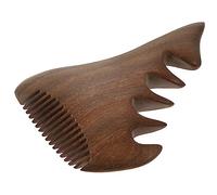 PENIKOKO Peigne Bois pour Massage Outil de Massage Multifonction Stimule la Circulation Sanguine et Maux de Tête Finition Bois de Santal