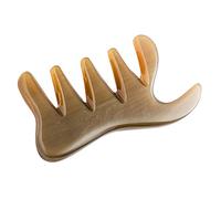 PENIKOKO Peigne Corne de Buffle pour Acupuncture et Massage Guasha Outil de Grattage pour Relaxation et Circulation