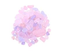 PENIKOKO Pierre Aquarium Naturelle Galets Cristaux Polis Roses et Violets Décoration Gravier pour Bocal Poissons et Jardinières Pierres Irrégulières pour Aquarium et DIY