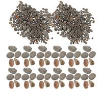 PENIKOKO Pierres Décoratives Naturelles 2-5 Mm Mini-Rocher de Jardin pour Décoration D'aquarium et Aménagement Micropaysager, Galets de Rivière, Paquet 50 G, Décor pour Diorama et Socle