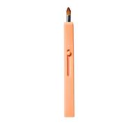 PENIKOKO Pinceau à Lèvres Rétractable Outil de Maquillage Précis Poils Doux Portable Orange Chaud Applicateur Gloss et Rouge à Lèvres, Accessoire Beauté Compact pour Voyage et Paquet