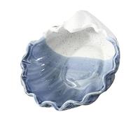 PENIKOKO Plateau de Rangement Porcelaine Coquillage Décoratif pour Bijoux et Clés et Élégant Cadeau Maison Accessoire Pratique et Chic pour Intérieur Bord de Mer