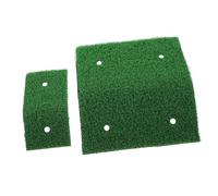 PENIKOKO Plateforme de Repos pour Tortue Ventouses et Pelouse Artificielle en Acrylique, Lot de 2, Échelle D’Escalade pour Terrarium et Habitat Reptile Terrestre