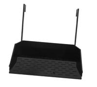 PENIKOKO Plateforme de Repos Suspendue pour Tortues Grandes, Acrylique Noir Résistant, avec Rampe Antidérapante Intégrée, Compatible Aquariums à Parois 1 CM, Espace Multifonction pour
