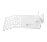 PENIKOKO Plateforme de Tortue Plastique avec Ventouse Terrasse Flottante Multifonction pour Habitat Tortue Terrestre et Aquatique Accessoire Décoratif pour Aquarium et Terrarium Blanc