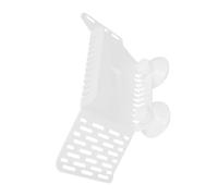 PENIKOKO Plateforme pour Tortue en Plastique Blanc, Rampe en Pente Facile à Nettoyer Utiliser, pour Aquarium et Terrarium de Tortues