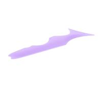 PENIKOKO Pochoirs de Maquillage Multifonction en Silicone Violet Outil pour Eyeliner Rouge à Lèvres et Mascara pour Débutantes Aides Visage Cosmétiques