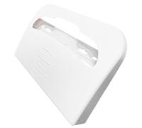 PENIKOKO Porte-Papier Toilette Mural sans Perçage en ABS, Support Distributeur pour Papier Toilette et Housse de Siège, Installation Facile, Adapté aux WC Publics et Privés, Gain de Place,