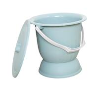 PENIKOKO Pot De Chambre Unisexe Toilettes Portables Urinoir Portatif Bassin Pot De Chevet Urinoir Avec Couvercle Crachoir Réutilisable Pour Personnes Âgées Et Femmes Enceintes