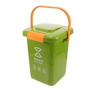 PENIKOKO Poubelle de Cuisine Plastique avec Couvercle Bac à Déchets Réutilisable pour Bureau et Maison Compact et Pratique pour Espace Limité
