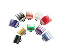 PENIKOKO Protège-Tondeuse Professionnel 10 Pièces Guides de Coupe Réglables Acier Inoxydable Accessoire de Tondeuse Solide pour Coiffeurs Précision Coupe de Cheveux