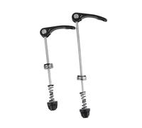 PENIKOKO Quick Release Blocage Roue Alliage Aluminium pour VTT et Levier à Action Douce pour Moyeu et Arrière Noir