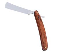 PENIKOKO Rasoir Coupe Choux Classique Acier avec Manche Bois Rasoir Droit Pliable et Portable pour Hommes et Barbiers Lame Affûtée pour Rasage et Sûr