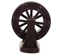 PENIKOKO Roue à Eau Décorative Plastique pour Fontaine DIY Roue Miniature Résistante et Légère Accessoire Vintage pour de Cascade et Décor Naturel Intérieur