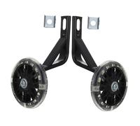 PENIKOKO Roues Stabilisatrices Garçon Fille Noires Roulettes de Protection Réglables pour et Sécurité des Petits Cyclistes