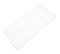 PENIKOKO Séparateur de Bac de Congélateur Métallique 45×22 Cm Blanc, Grille D’étagère en Fil Robuste pour Organisation Optimale des Aliments, Accessoire Amovible pour Armoire Congélateur