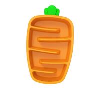 PENIKOKO Slow Feeder pour Chien Forme de Carotte Bol pour Chiot Favorise Une Alimentation et Digestion Saine Facile à Nettoyer