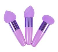 PENIKOKO Stylo de Maquillage Cosmétique Portable 3 Pièces en Latex et Pp pour Application Délicate Lors du Maquillage Professionnel ou Présent