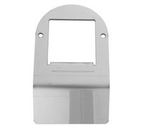 PENIKOKO Support de Feu Arrière Latéral en Acier Inoxydable Argenté, Résistance la Corrosion, Fixation Sécurisée, Structure pour Éclairage sous Véhicule, Accessoire pour Modification