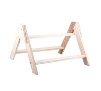 PENIKOKO Support pour Poules et Perroquets Perchoir et Naturel Rack Entraînement pour Volaille Adapté Aux Poules et Petits Oiseaux