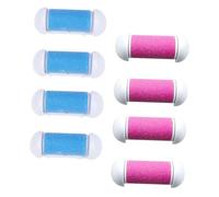 PENIKOKO Têtes de Rechange pour Râpe Électrique Pieds 8 Pièces Couleurs Rose et Bleu Rouleaux Abrasifs Professionnelles pour Pédicure Soins des Pieds Compatibles Usages Domestiques