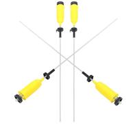 PENIKOKO Tiges Suspendre Universelles en Fer pour Lave-Linge Automatique Kit 4 Pièces Rondelles Remplaçables Accessoire Vibrations et Chocs Compatible Lave-Linge Couleur Aléatoire