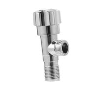 PENIKOKO Valve Arrêt Eau Chaude Froide pour Salle de Bain Cuisine Valve de Régulation Facile à Installer Surface et Calcaire Usage Polyvalent pour Robinet Flotteur et Évier