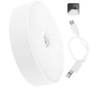 PENIKOKO Veilleuse LED Capteur de Mouvement pour Salon et Escalier, Applique Murale Intérieure en PVC, Lumière LED Basse Consommation 0,6 W, Adaptée pour Éclairage d'Ambiance