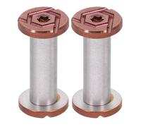 PENIKOKO Vis à Poignée Étoile Inox 5 Mm, Lot de 2 Pièces pour Fabrication de Manche de Couteau, Fixation Solide et Résistante, pour Couteaux de Chef et Ustensiles Cuisine