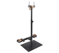 Pénispringer impitoyable en position debout - Aplatisseur de testicules BDSM réglable en hauteur avec des entraves pour les pieds, presse à pénis pour une expérience de bondage intense