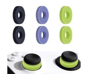 Penitue 6pcs Anneaux de Précision pour Manettes de Jeu, Accessoire Anneau Éponge Compatible avec PS4, PS5, PS Portal, Xbox One, Playstation 5