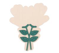 Penitue Bricolage pour La Fête Des Mères, Création d'Un Bouquet de Fleurs en Bois avec Les Empreintes de Mains Des Enfants à Offrir à Maman et Grand-Mère Par Leurs Petits-Enfants