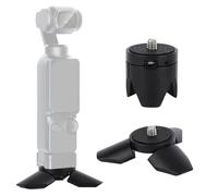 Penitue Mini Trépied pour DJI OSMO Pocket 3, Multi-Usage Petit Support Bureau avec 1/4'' Montage Vis Portable Bâton Selfie Manuel Appareil Film Accessoires pour Insta360 X5 X4 X3