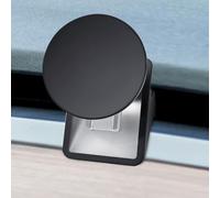 Penitue Support de Téléphone, Support Magnétique Puissant pour Model 3 Highland et Model y Juniper Accessoires de Voiture Décoration Intérieur 2025 avec 2 Anneaux Magnétiques (Noir)