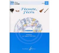 PENITZKA SOPHIE - J'ECOUTE, J'ECRIS VOL.2 + CD - LIVRE DE L'ELEVE + CORRIGES
