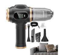 Penlimly Aspirateur pour Voiture, Aspirateur Portable sans Fil, Dépoussiéreurs À Air Haute Aspiration Accessoires Auto, pour Pièce Poils d'animaux Clavier Voyage Dortoir Nettoyage Domestique Petit