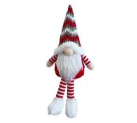 Penlimly Décorations de Gnomes de Noël - s Ornements sans Visage,Ornement de Nain de Noël pour Étagère Cheminée Bibliothèque Table de Chevet Coiffeuse Chambre à Coucher