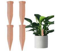 Penlimly Dispositifs d'Arrosage pour - Lot de 4 Auto-Arroseur pour d'Extérieur - Système D'Irrigation Automatique Goutteur À Libération Lente En Terre Cuite Pour Serre, Pelouse Et