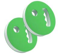 Penlimly Disques d'exercice aquatique,2 Disques de Résistance en Mousse à Main | Équipement pour les Exercices en Milieu Aquatique - Pour Femmes Hommes Adultes Athlètes Entraînement Lesté Aquatique