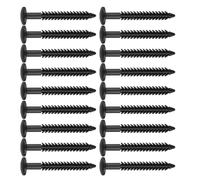 Penlimly Fixations Pour Volet Roulant - Pointes Pour Volets Noir 7,6 cm - Quincaillerie Pour Loquet Butée Porte Placard Bricolage