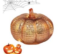 Penlimly Guirlande Lumineuse LED - Lampe d'Intérieur avec Minuterie | Décoration en Verre LED pour Automne - Automne Thanksgiving Fête Intérieur Rustique Halloween