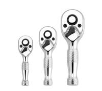 Penlimly Jeu de Cliquet Court | Cliquet A Deverrouillage Rapide 72 Dents - Outil de Maintenance Portable pour Pneus de Voiture pour Mécanique Automobile Moteur Réparation Domestique Système - Panneau
