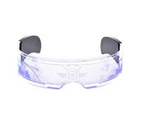 Penlimly Lunettes Lumineuses,Lunettes À Éclairage LED - Accessoires Photo Originales Pour Halloween Fêtes Festivals Célébrations et Concerts