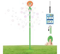 Penlimly Machine à Bulles Fleur - Machine à Bulles pour Extérieur et Camping | Jouet Extérieur en Forme de pour, Organisateurs de Mariages, Événements, Photographes et Commerçants