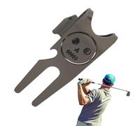 Penlimly Outil De Réparation De Pitch Mark Golf Releve-Pitch | Accessoires De Club Ergonomiques en De Zinc pour Le Parcours,Petit Outil Marque-Balle et Réparateur de Divot | pour Hommes Femmes