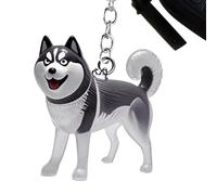 Penlimly Porte-Clés Animaux | Porte-Clés Voiture Collecteur de Poils de Chien - Pendentif Transparent Range Cheveux Décoratif Pour Sac à Main Sac à Dos Téléphone Souvenir Animal de Compagnie